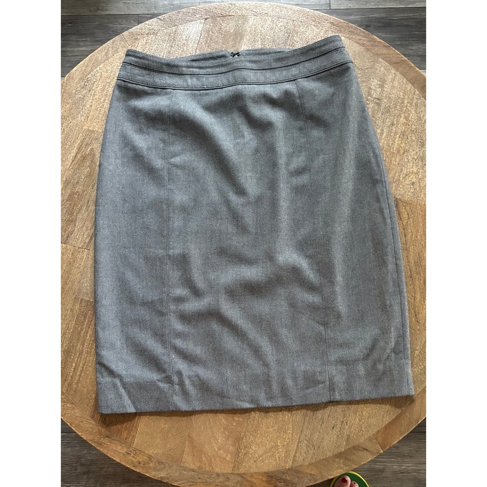 Women's Black Knee Length Pencil Skirt S 6